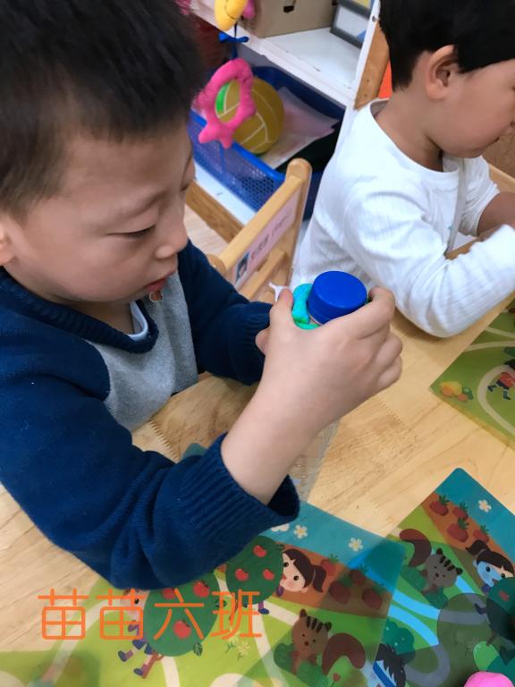 苗苗六班——我为瓶子穿新衣